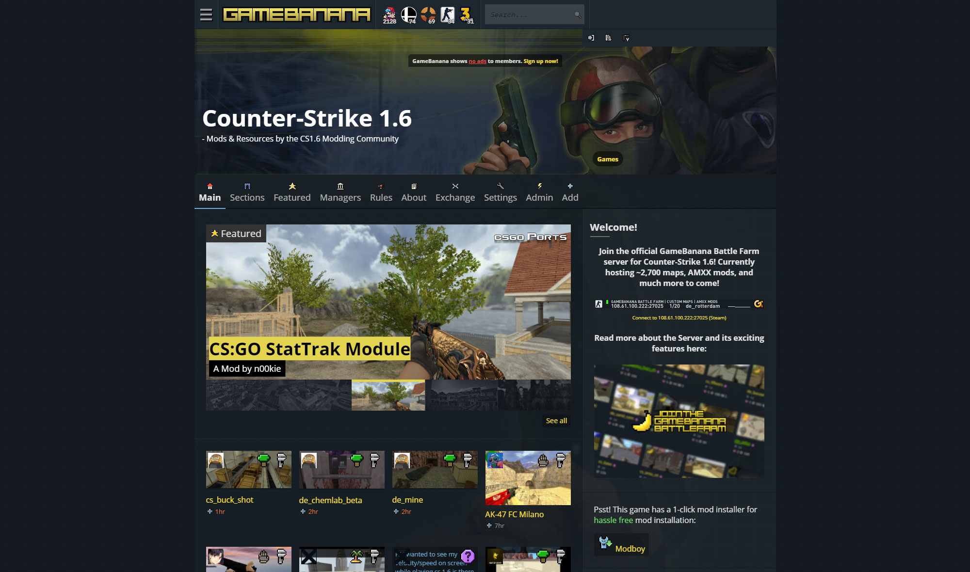 CS:GO StatTrak Module [Counter-Strike 1.6] [Mods]